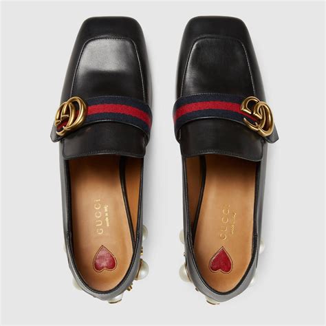 gucci loafer pumps replica|gucci penny loafers women's.